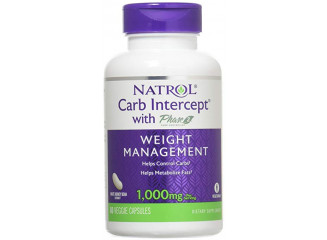 Natrol Suplemento Bloqueador de Carboidratos Carb Intercept 1000mg (60 Cápsulas) Natrol Suplemento Bloqueador de Carboidratos Carb Intercept 1000mg (60 Cápsulas)