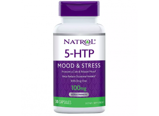 Natrol Suplemento 5-HTP 100mg (30 Cápsulas)