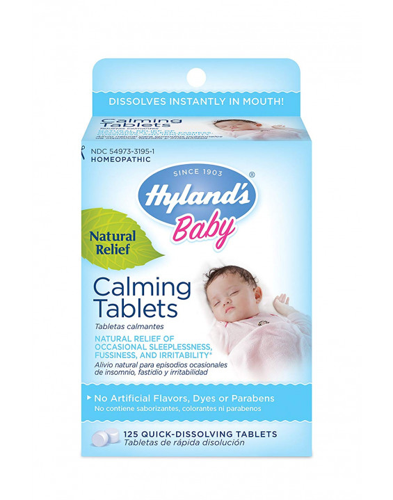  Hyland’s Baby Calmante Natural Homeopático para Bebês (Contém 125)