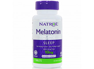 Natrol Suplemento de Melatonina 10mg Advanced (100 Comprimidos)