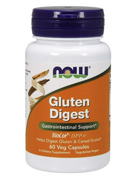 NOW Foods Suplemento Gluten Digest (60 Cápsulas) NOW Foods Suplemento Gluten Digest (60 Cápsulas)