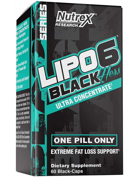 Nutrex Research Suplemento Termogênico Ultraconcentrado Lipo-6 Black Hers Para Mulheres (60 Cápsulas) Nutrex Research Suplemento Termogênico Ultraconcentrado Lipo-6 Black Hers Para Mulheres (60 Cápsulas)