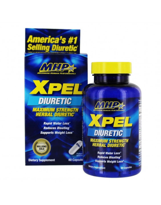 MHP Suplemento Diurético de Ervas XPEL Diuretic (80 Cápsulas)
