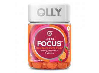 Olly Suplemento Vitamínico em Balas Gummies Laser Focus (Contém 36) Olly Suplemento Vitamínico em Balas Gummies Laser Focus (Contém 36)