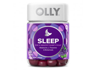 Olly Suplemento de Melatonina em Balas Gummies Sleep 3mg (Contém 50) Olly Suplemento de Melatonina em Balas Gummies Sleep 3mg (Contém 50)