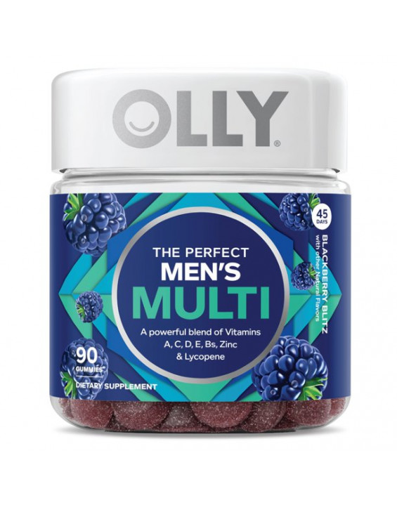 Olly Suplemento Vitamínico para Homens em Balas Gummies The Perfect Men's Multi (Contém 90)