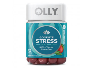 Olly Suplemento Vitamínico Calmante Em Balas Gummies Goodbye Stress (Contém 42) Olly Suplemento Vitamínico Calmante Em Balas Gummies Goodbye Stress (Contém 42)