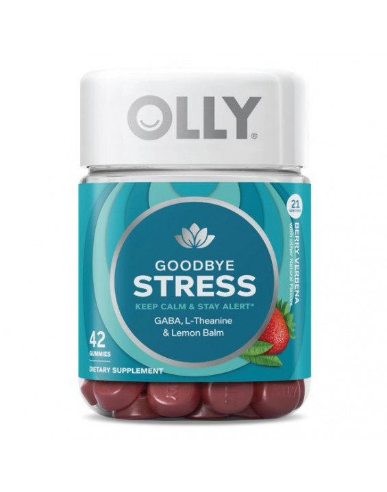 Olly Suplemento Vitamínico Calmante Em Balas Gummies Goodbye Stress (Contém 42)