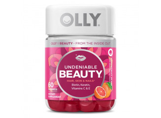 Olly Suplemento de Biotina em Balas Gummies Undeniable Beauty Hair, Skin and Nails (Contém 60) Olly Suplemento de Biotina em Balas Gummies Undeniable Beauty Hair, Skin and Nails (Contém 60)