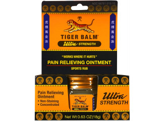 Tiger Balm Pomada Bálsamo Medicinal Analgésico e Anti-inflamatório Ultra Strength