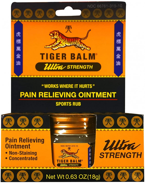 Tiger Balm Pomada Bálsamo Medicinal Analgésico e Anti-inflamatório Ultra Strength