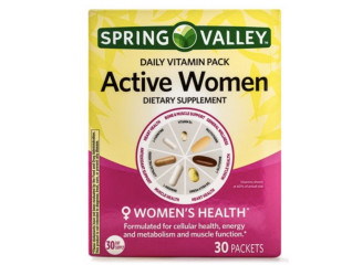 Spring Valley Suplemento Vitamínico Diário para Mulher Active Women Daily (Contém 30)