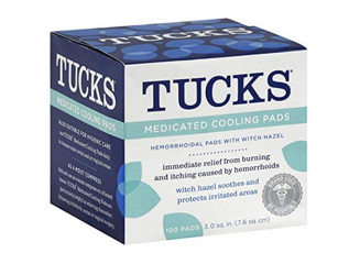 Tucks Pads para Alívio dos Sintomas de Hemorróidas e Pós Parto (Contém 100)