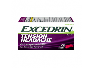 Excedrin Analgésico Tension Headache Alívio Rápido Sem Aspirina (Contém 24) Excedrin Analgésico Tension Headache Alívio Rápido Sem Aspirina (Contém 24)