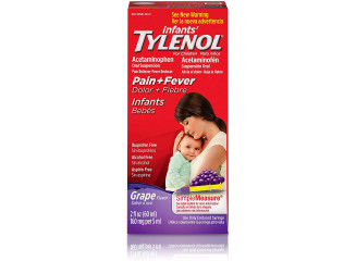 Tylenol Analgésico Líquido Infantil Sabor Uva 60ml