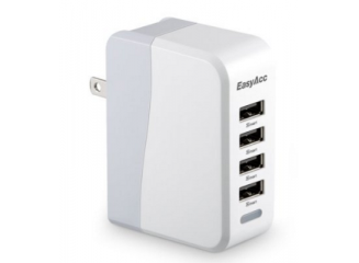EasyAcc Adaptador Carregador de Parede com 4 saídas USB